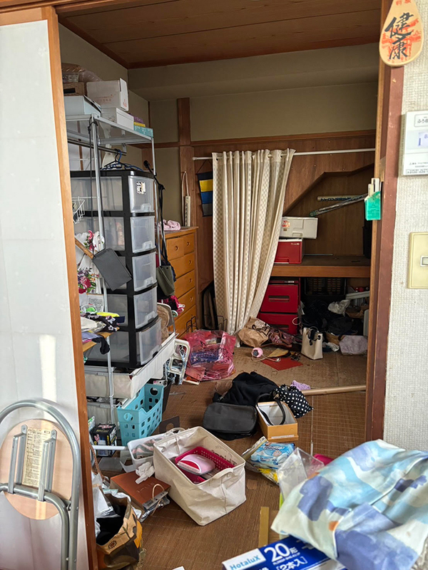遺品整理の作業前