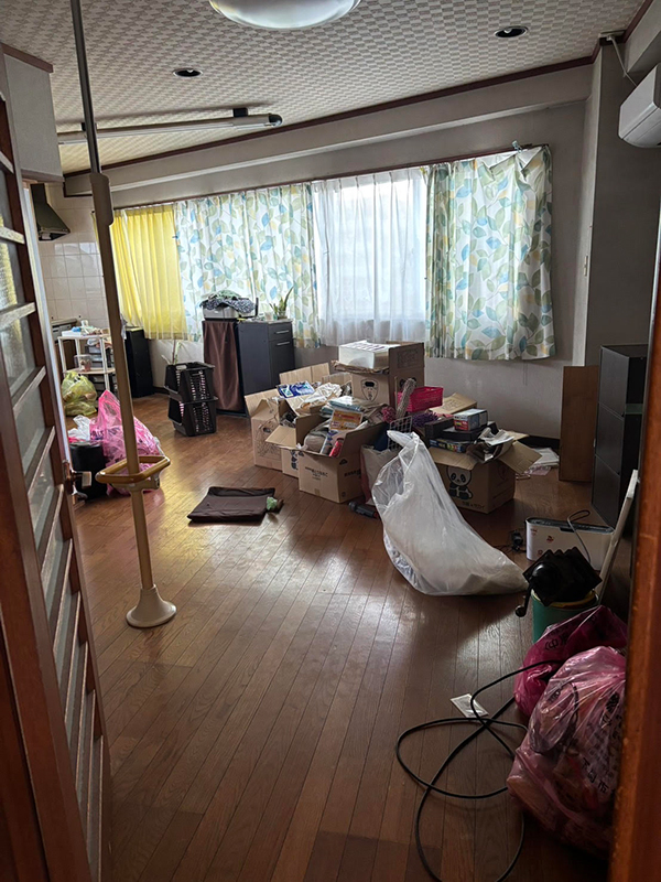 遺品整理の作業前